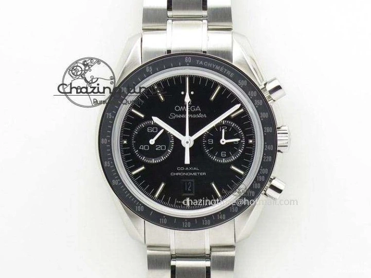 1224 FlexibleFit Seamaster Professional Chrono SS RG Blue Ceramic Blue Dial On SS RG Bracelet A 8211